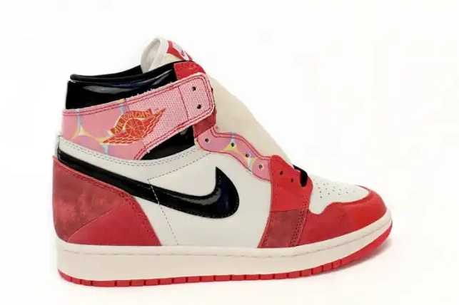 Cheap TBK Jordan High 1 Spider-Verse DV1748-601 Spider-Man OG Across the 0525